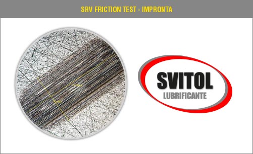 SRV Friction Test - Impronta